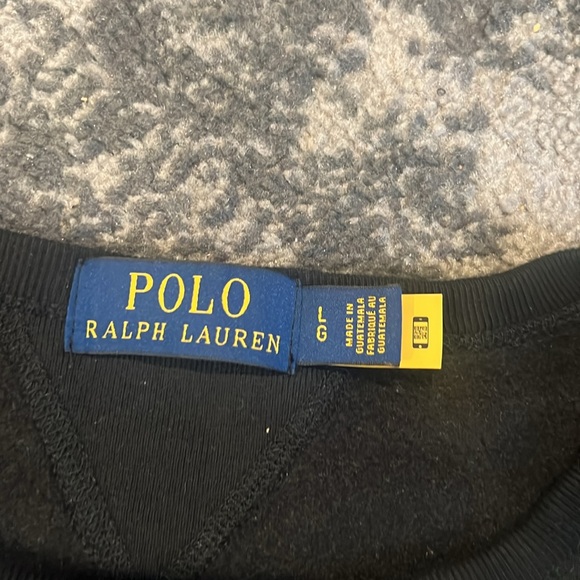 Ralph Lauren black crewneck sweater (custom) - Picture 8 of 9